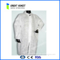 Cheap Price Non Woven Disposable Colorful and White Lab Coat